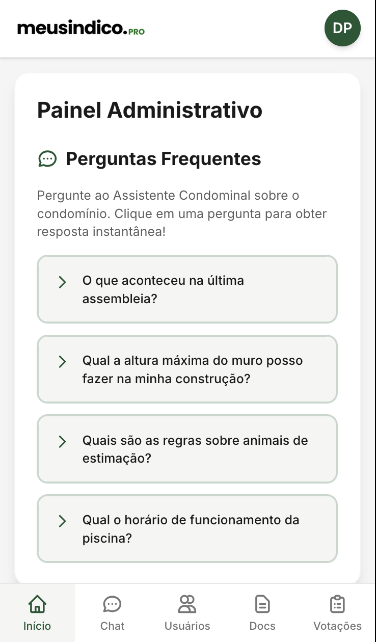 Dashboard Completo - Painel Administrativo